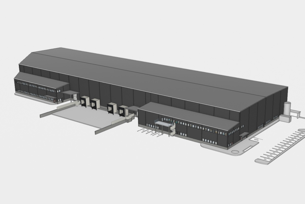 Johansson & Rehn - Vink Kontor Logistikhall