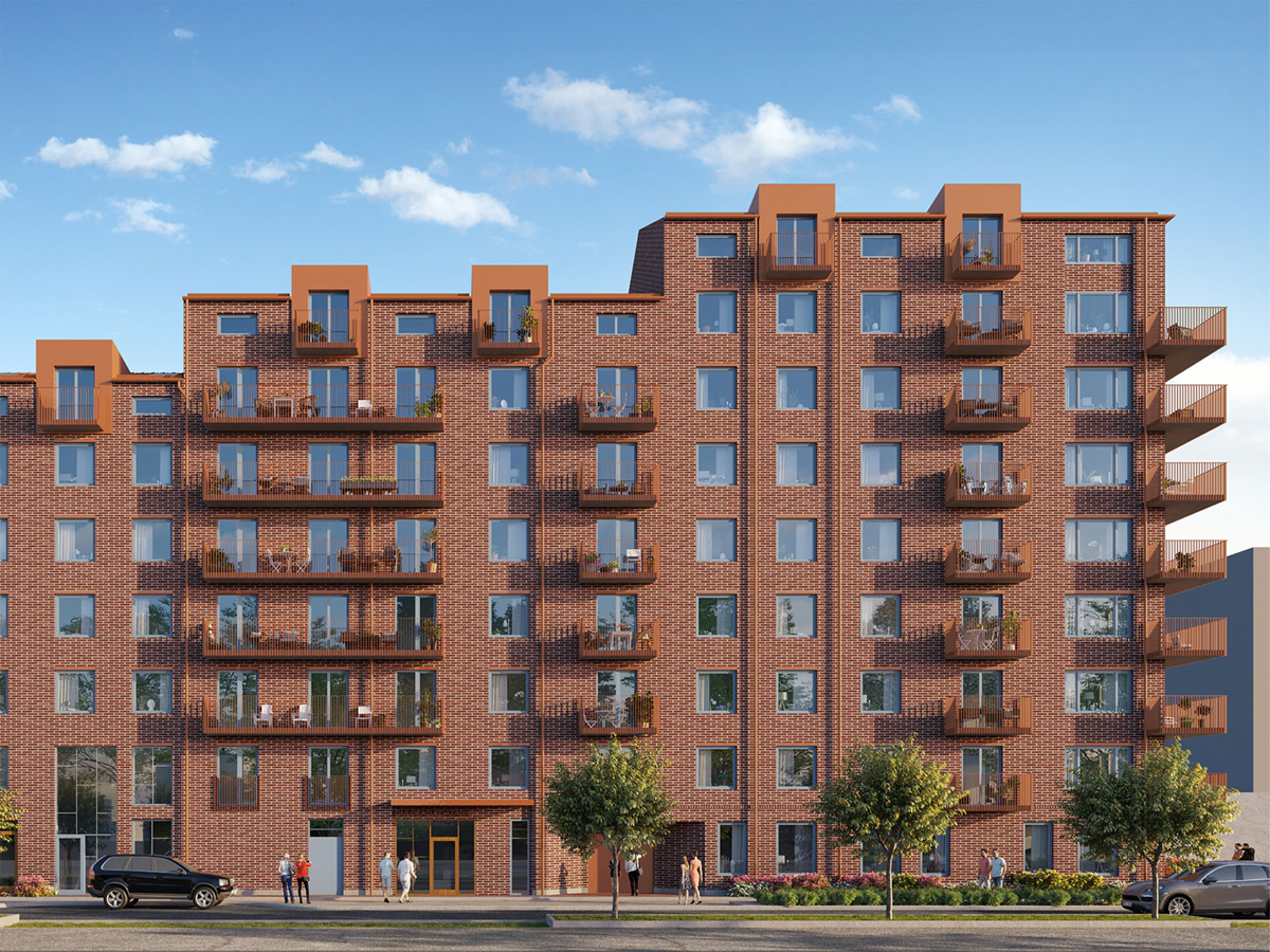 F O Peterson - Takgöken Majorna bostäder